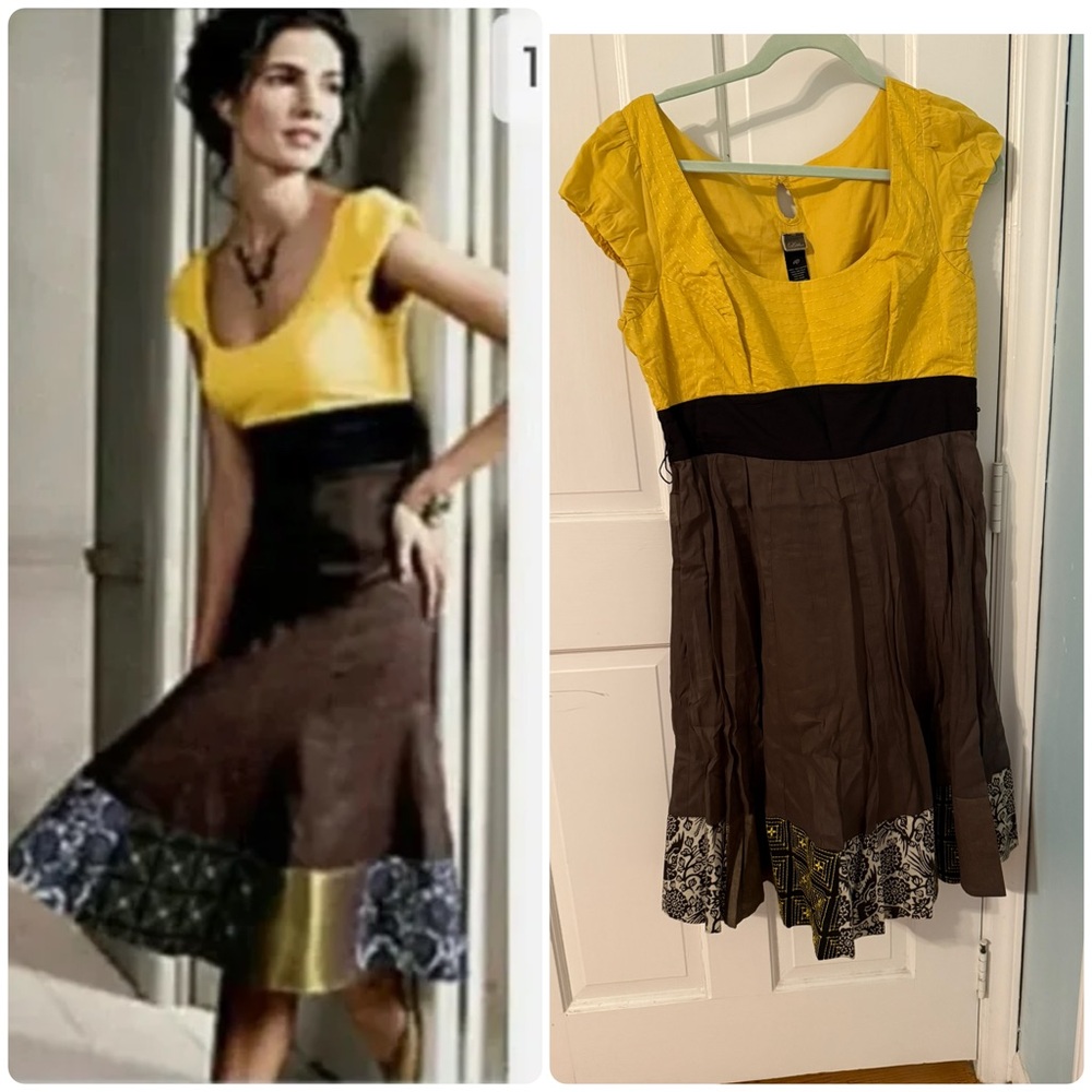 Lithe Vintage Anthropologie Dress Size 10
